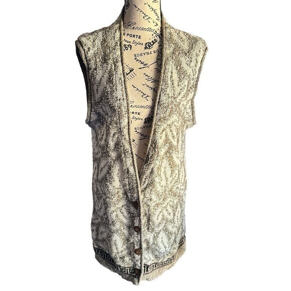 Coldwater Creek Sleeveless Cardigan – Women’s Large - Picture 1 of 6